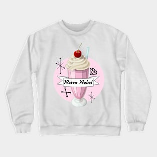 Retro Milkshake (II) Crewneck Sweatshirt